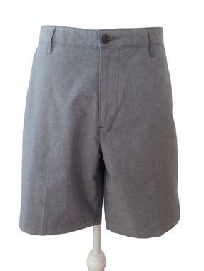 Dockers Perfect Short Men's Casual Chino in Blue Gray Waist 33